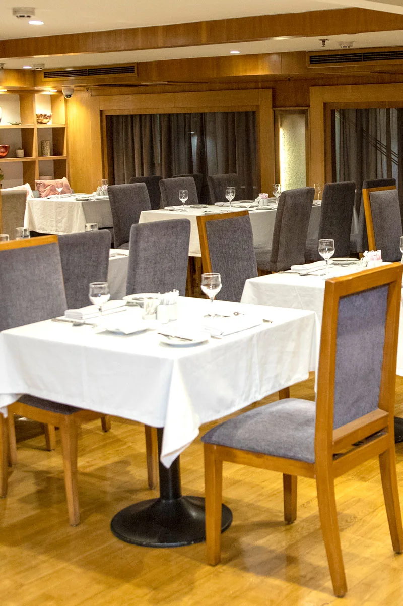 Restaurant aboard the Salima Nile Cruise Nile cruise